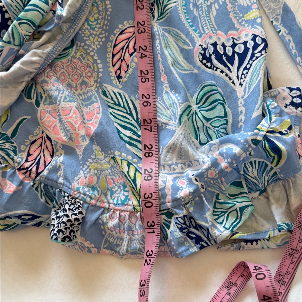 LILLY PULITZER Jessalynne Romper Wrap Skort Size Small - Picture 8 of 8